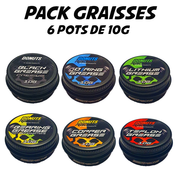Graisse roulements conditions humides 10g (DONF-G006-10) - Donuts