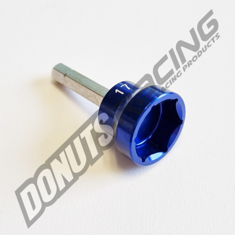 Embout de visseuse avec douille 17mm (AG-04-400103) - Donuts Racing
