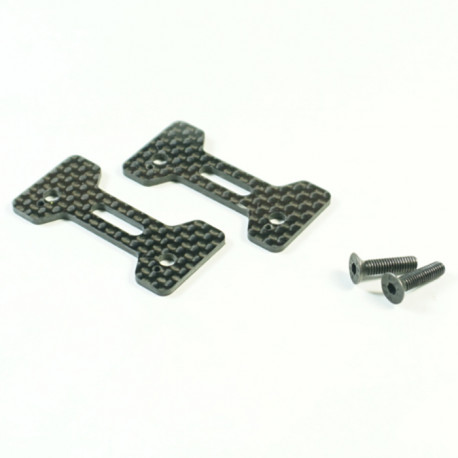 Carbon Fiber Wing Mount Spacer (0 degree)(2pc)