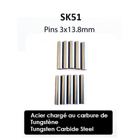 Goupilles 3x13.8mm SK51 (10)