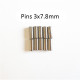 Pins 3x7.8mm (10)