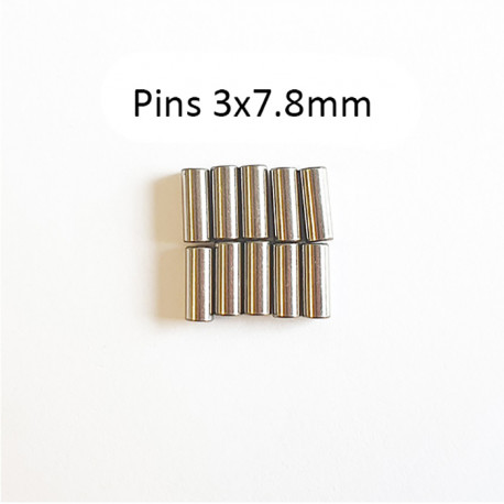 Pins 3x7.8mm (10)