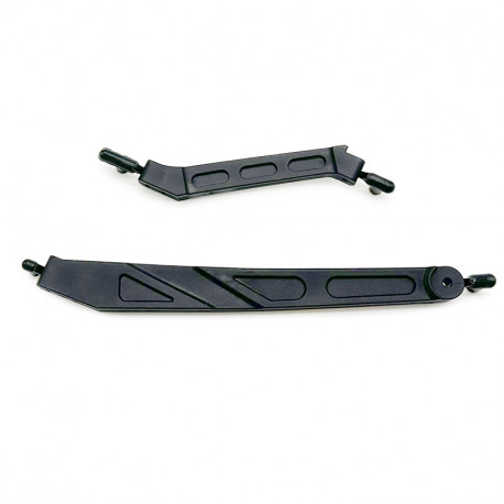 S35 - Plastic Chassis Brace Set 2.0 (Hard Material)