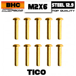 Vis BHC Acier 12.9 TiCo M2x6 (10)