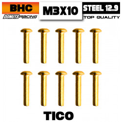 Vis BHC Acier 12.9 TiCo M3x10 (10)