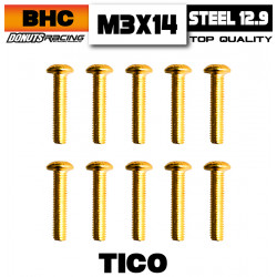 Vis BHC Acier 12.9 TiCo M3x14 (10)