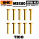 Vis BHC Acier 12.9 TiCo M3x20 (10)