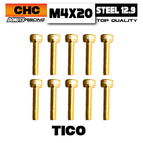 Vis CHC Acier 12.9 TiCo M4x20 (10)