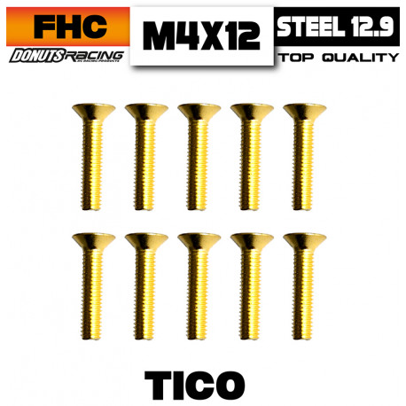 Vis FHC Acier 12.9 TiCo M4x12 (10)