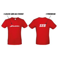 T-shirt Personnalisé Rouge