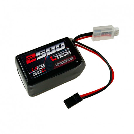 Lipo Rx 2400mAh 7.4v 2S 50C