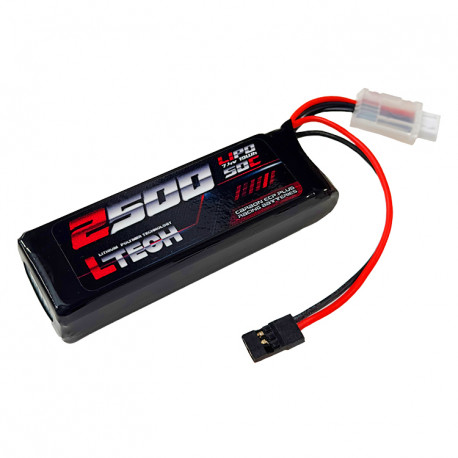 LIPO Rx 2500mAh 2S 7,4v 50C