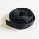 Braided 6mm Shrink Tube Black 1m