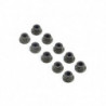 M4 Flanged Lock Nuts (10)