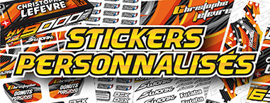 Stickers personnalisés